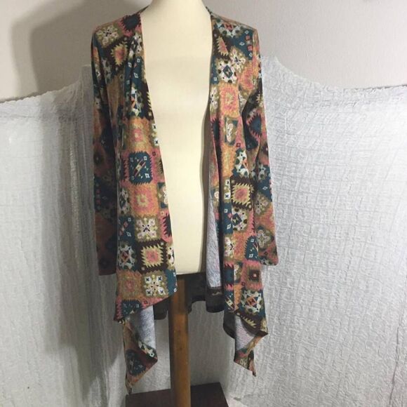 Grace & Emma NWOT Boho Open Cardigan Size Small - Picture 6 of 8